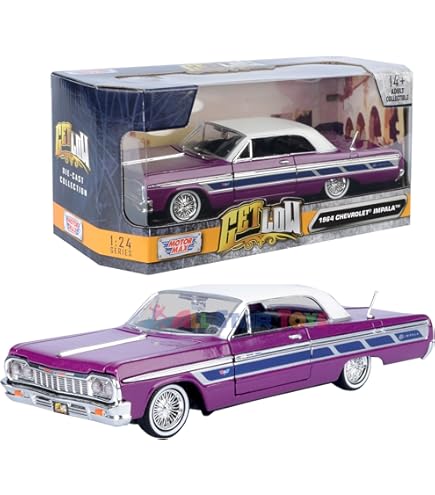 Amazon.com: 1959 Chevy Impala Lowrider Green Metallic with Cream